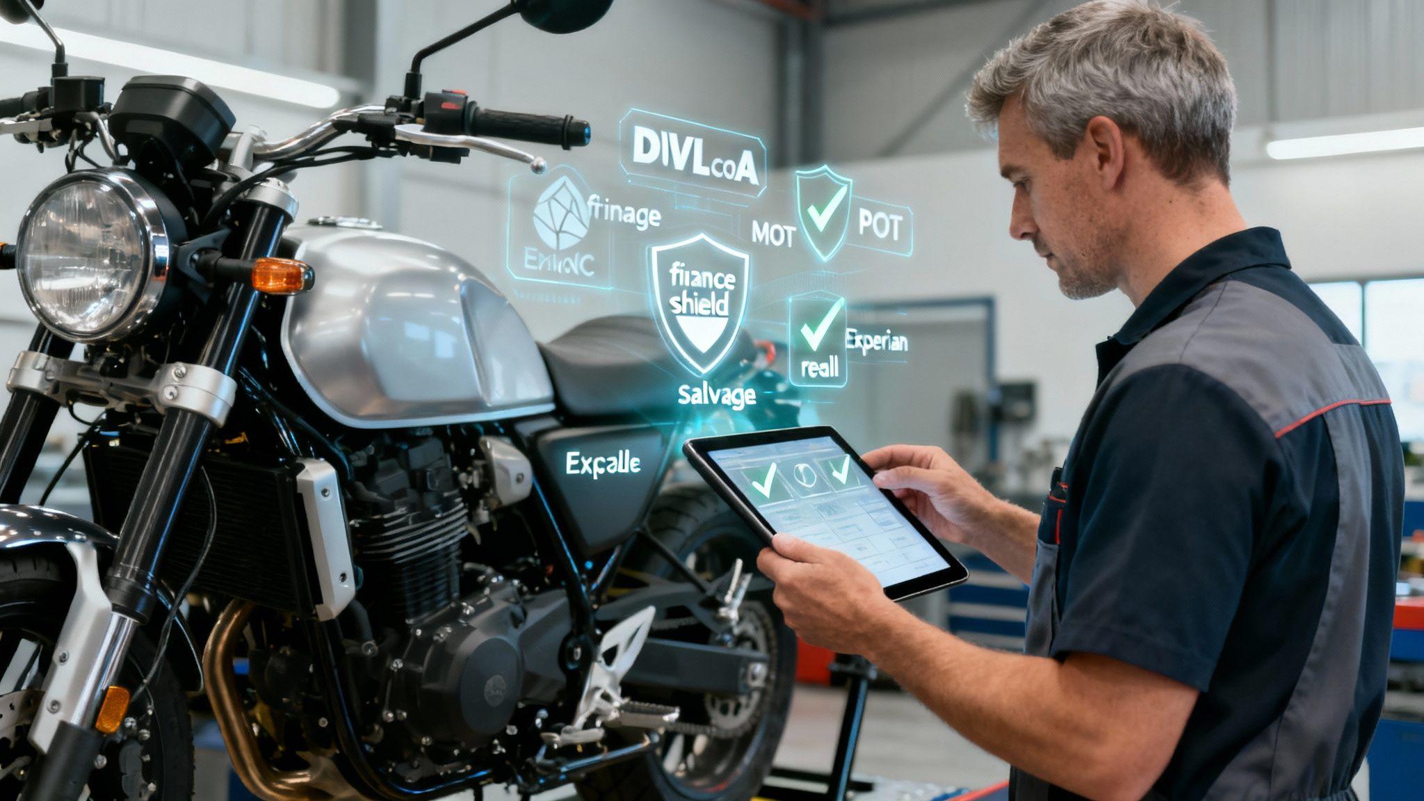 A Motor Trader's Guide to Motorcycle History Checks
