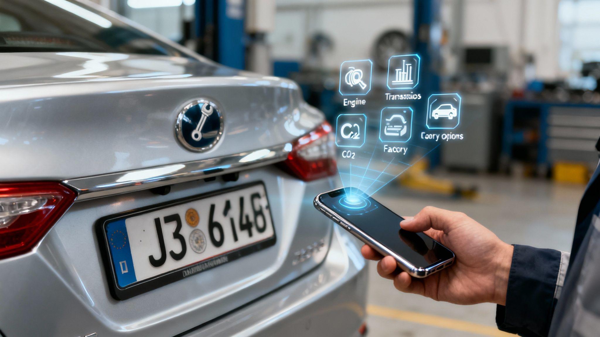 Get Car Specs by Registration Number Instantly