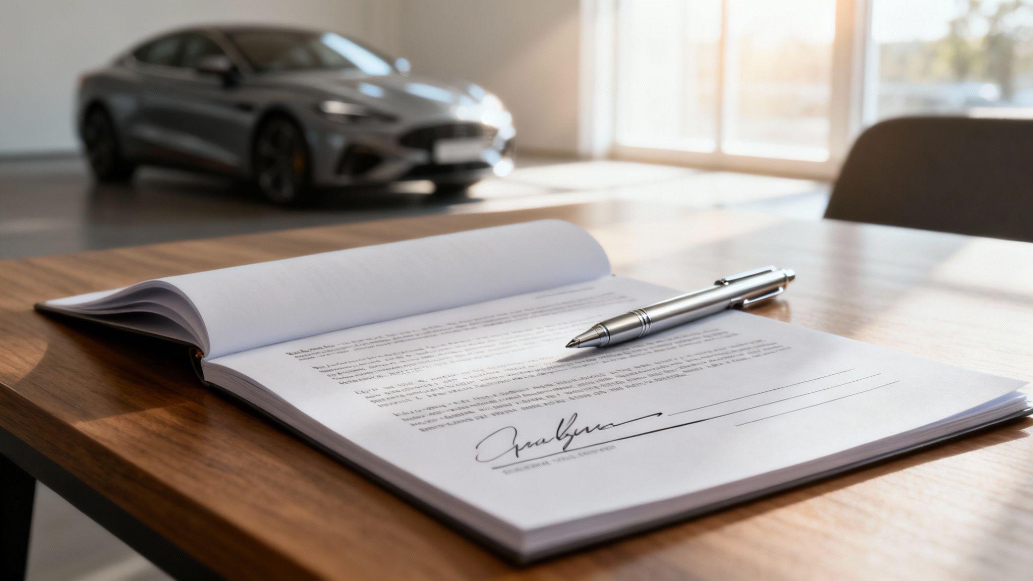 A Guide to the UK Car Sale Contract