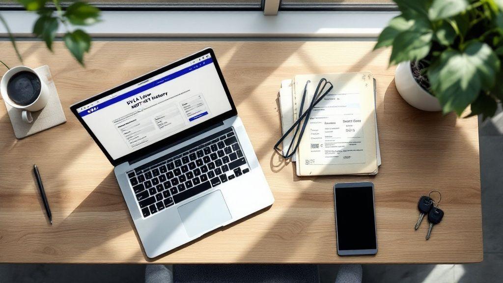How to Check Service History in the UK
